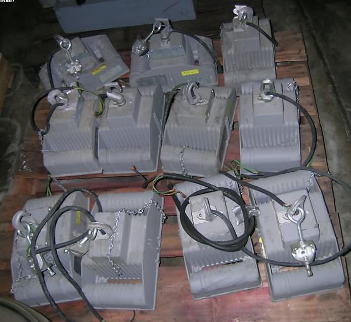 SODIUM lights, 110v., unused.